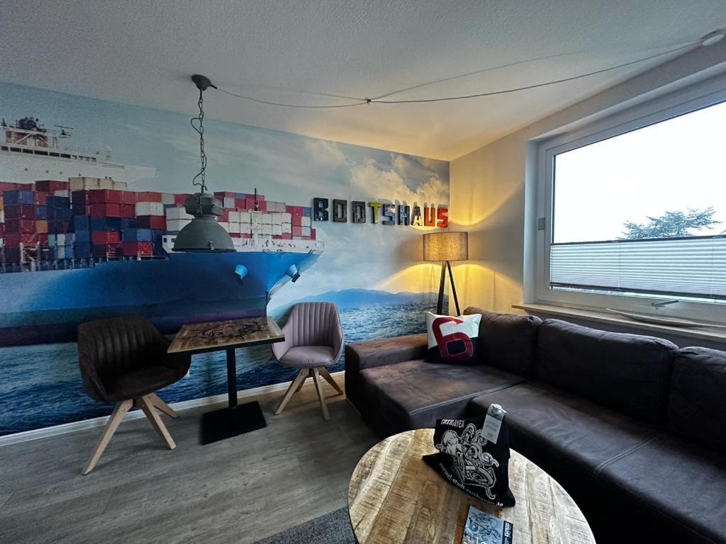 Bootshaus Appartements Cuxhaven Luaran gambar