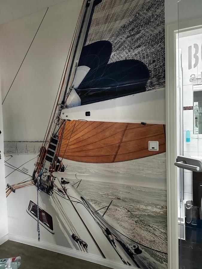 Bootshaus Appartements Cuxhaven Luaran gambar
