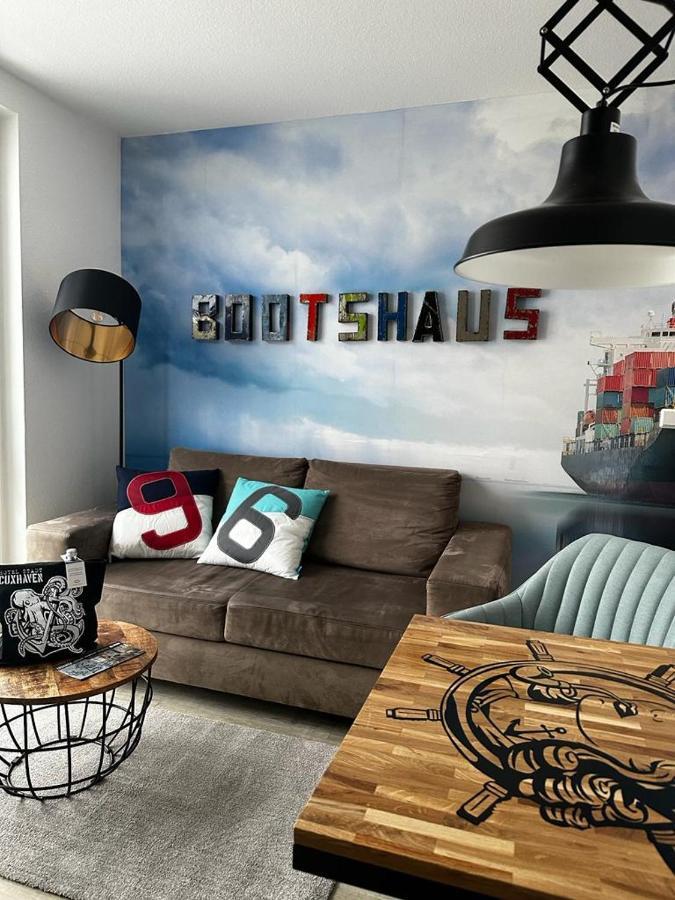 Bootshaus Appartements Cuxhaven Luaran gambar